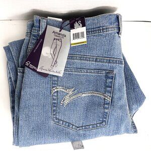 Gloria Vanderbilt Amanda Blue Jeans size 14 N.W.T.